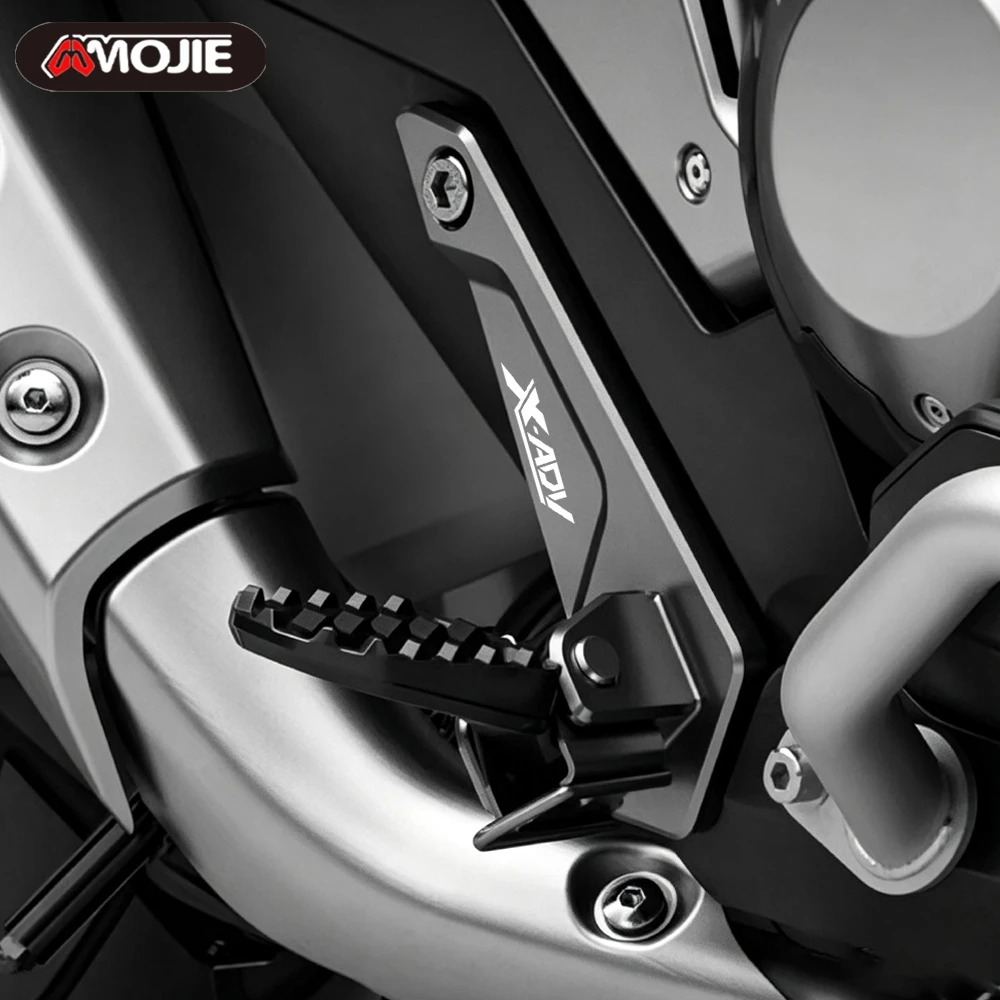 Motorcycle X-ADV 750 Rear Foot Pegs CNC Foldable Passenger Footrests Pedal Bracket Assembly For HONDA XADV 750 XADV750 2021-2027