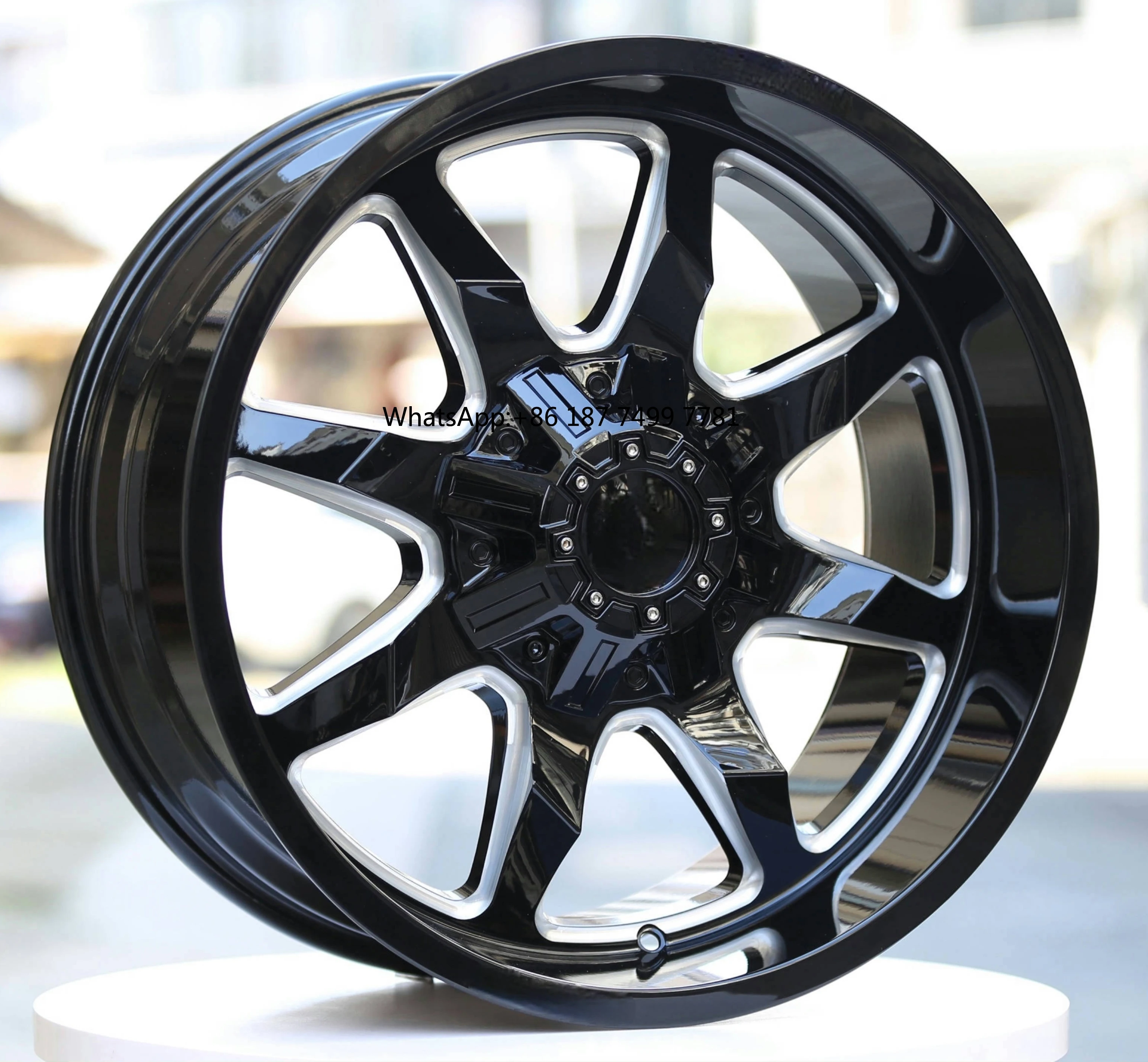 

Wide Flange Casting Alloy 17*9J,18*9J 20*9J 20*10J,22*12J OFF ROAD Special Wheels for Jeep.RAM . Wrangler .