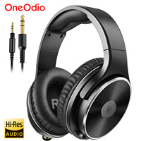 Oneodio Studio HIFI 3.5/6.35mm Wired Headphones Professional Monitor Headphones Over Ear Hi-Res DJ Headset With Mic For Guitar