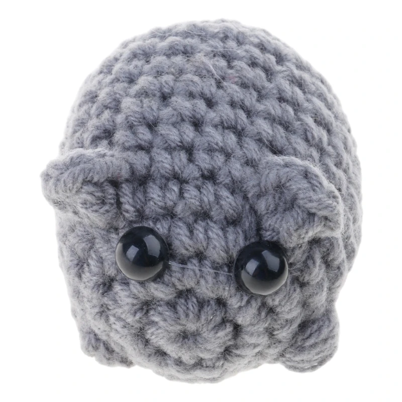 Lovely Plush Keyring Toy, Handcraft Crochet Keychain Toy for Bag Decoration Gift