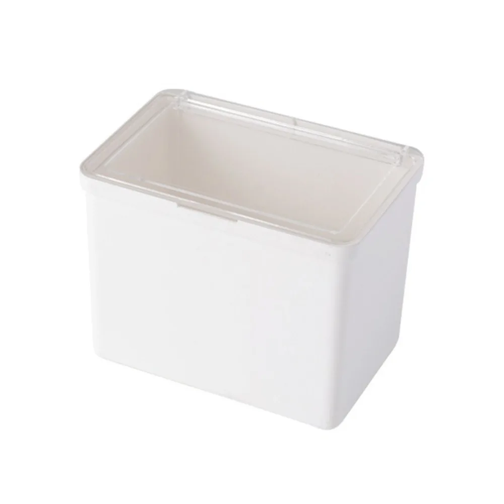 

Flip Cover Double-Open Storage Box Dust-proof Plastic Transparent Storage Box with Lid Waterproof Laundry Beads Storage Box