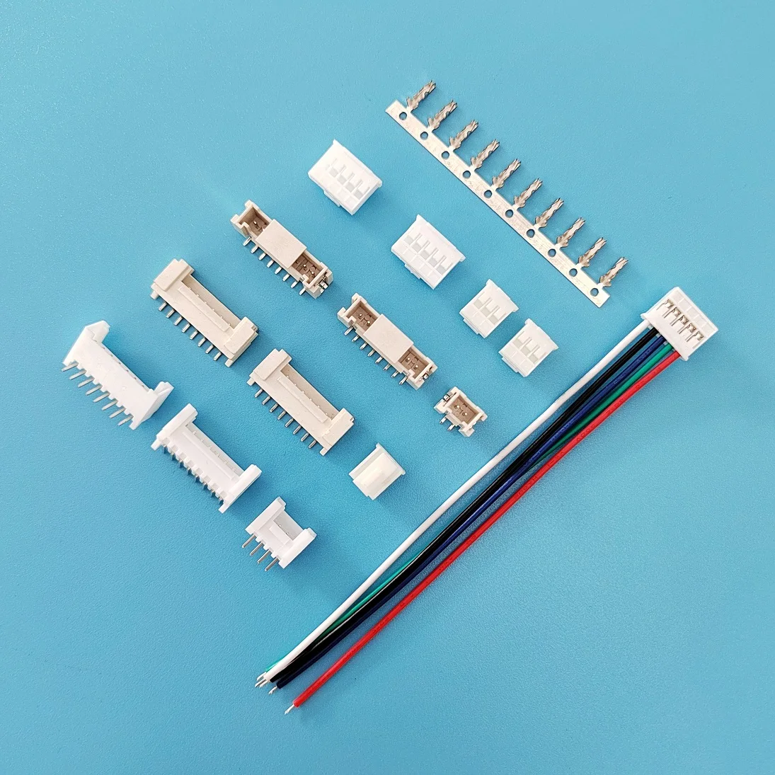 alternatives YEONHO,20037WR-H02,20037WR-H032,20037WR-H04,20037WR-H05,20037WR-H06,20037WR-H07,20037WR-H08,SMT,Right-Angle,Wafer - Image 2