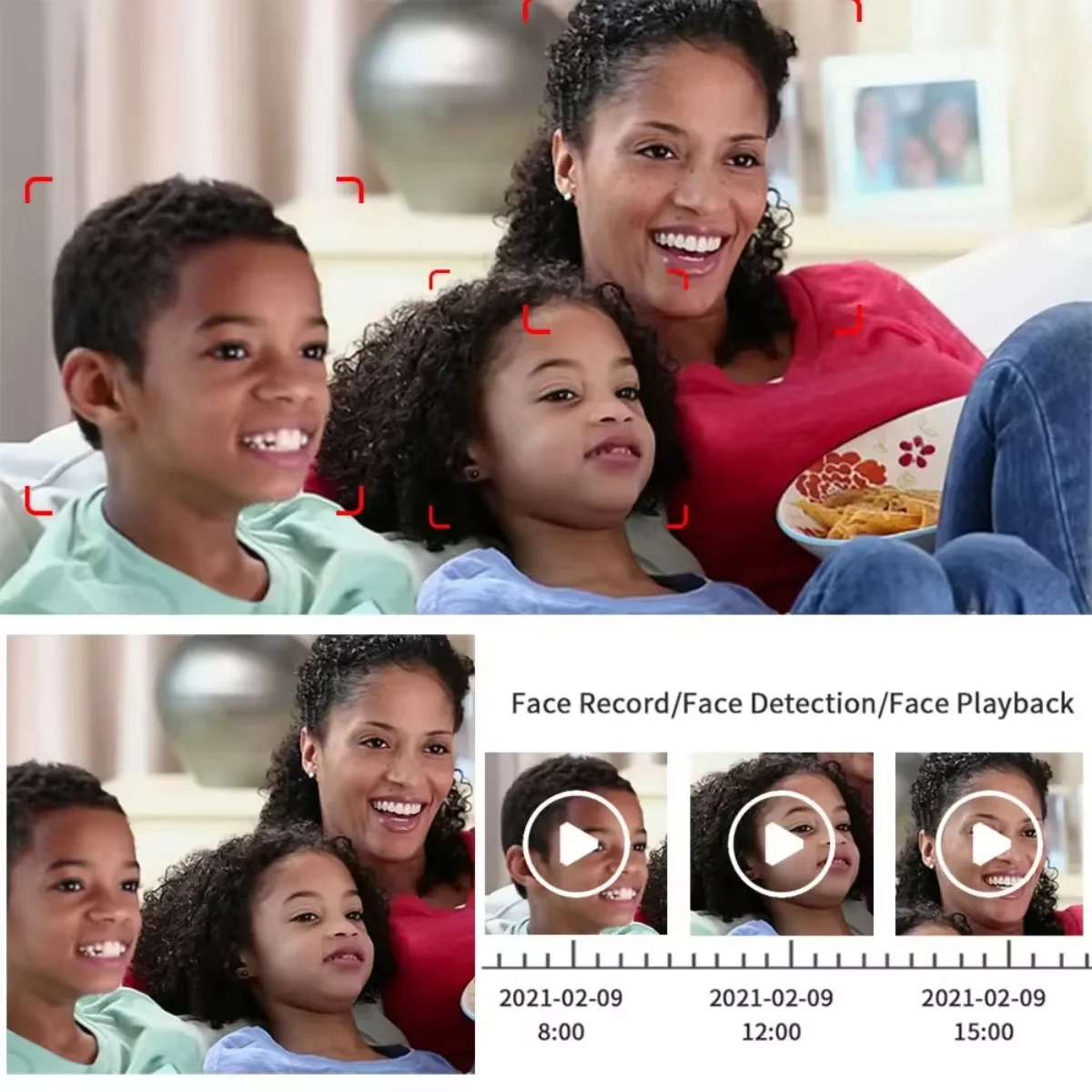 8CH 8MP Security Camera System Outdoor 6 in 1 Video Recorder Surveillance Kit AHD CCTV Set Dome Bullet Camera Email Alarm Detect