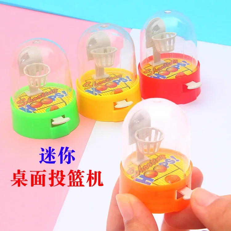 1pcs Mini Basketball Shooting Toys Handheld Palm Mini Toy Desktop Game Toys Finger Parent-child Interactive Shooting Basket