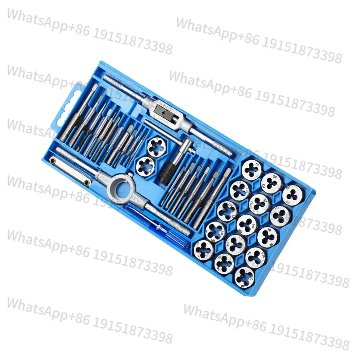 40PC Tap and Die Combination Set Hand Tap and Die Thread Repair Tap Wrench High Quality Tool