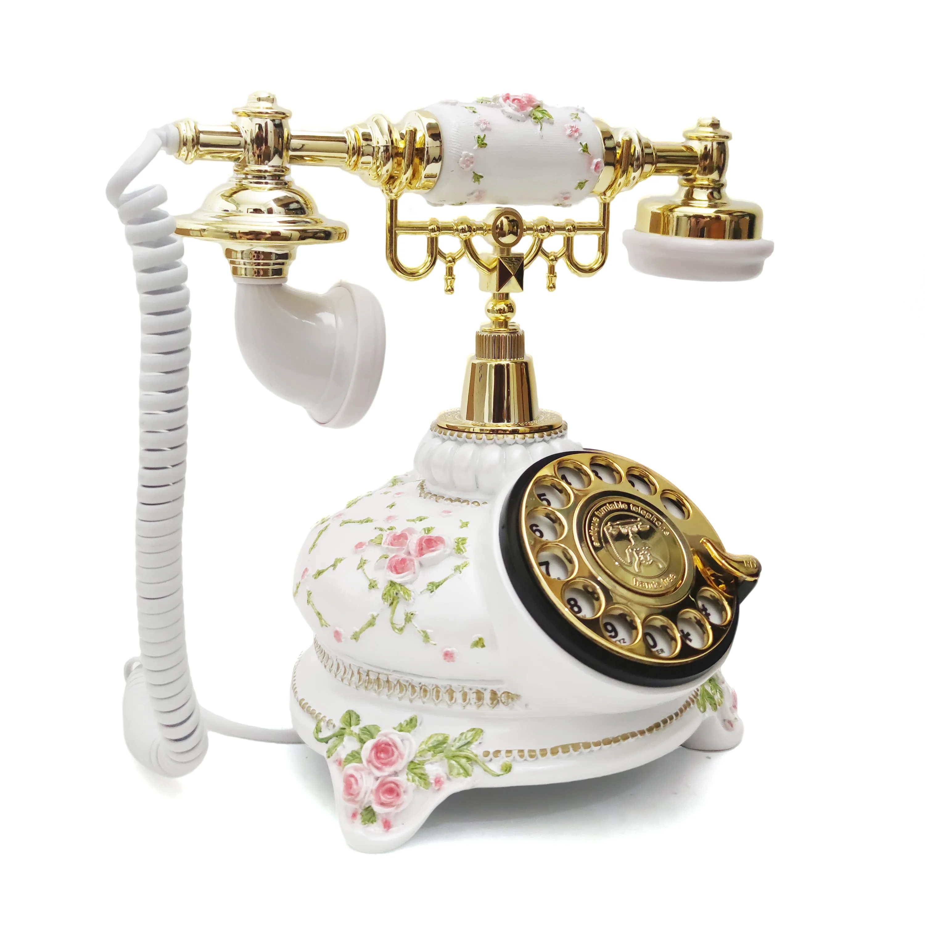 Wedding Audio Message Phone Guest Book Telephone Classic Retro Rotary Craftsmanship Guestbook For Confessional Wedding Birthday