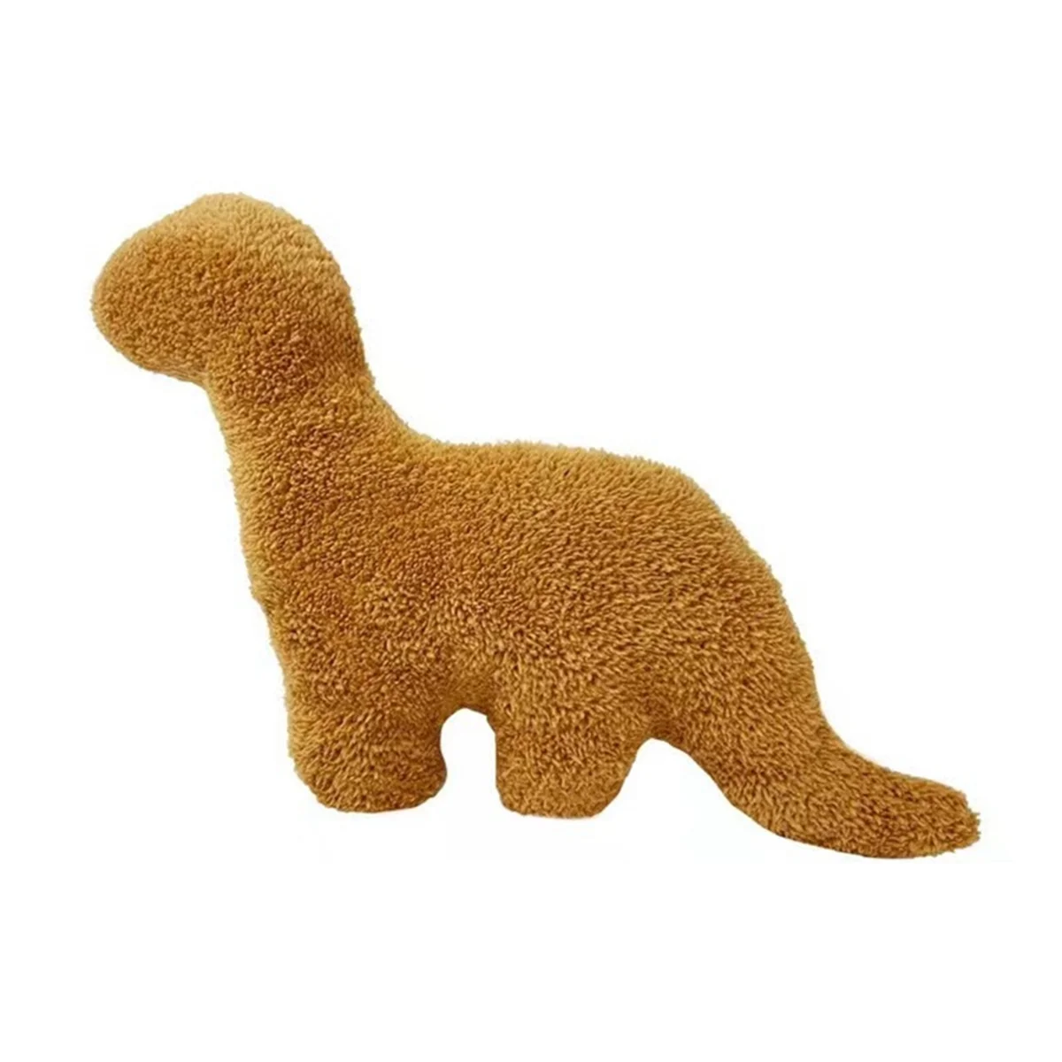 Dino Plush, Soft Dinosaur Chicken Nuggets Pillow for Birthday Gifts, Dinosaur Theme Party Decorations (Brontosaurus)