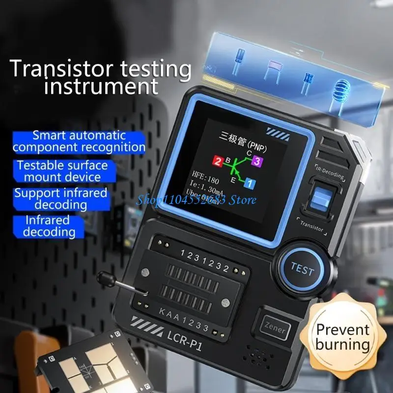 Y6GD اختبار المكونات الإلكترونية صمام ثنائي ثلاثي المسار السعة المقاومة الحث اختبار الترانزستور مكثف اختبار المتعدد