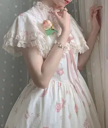 Coalfell Elegant Miss Generative Color Lolita Fairy Sweet Dress Women Ultimate Beauty Lolita Escape Princess Evening Dress