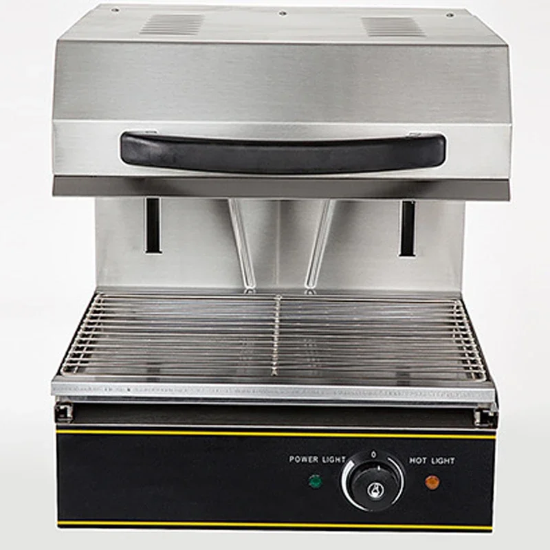 450 hebe Elektrische Grill 2,8 KW Unter Feuer Grill Backofen Grill Western-stil nudel ofen Dicke edelstahl