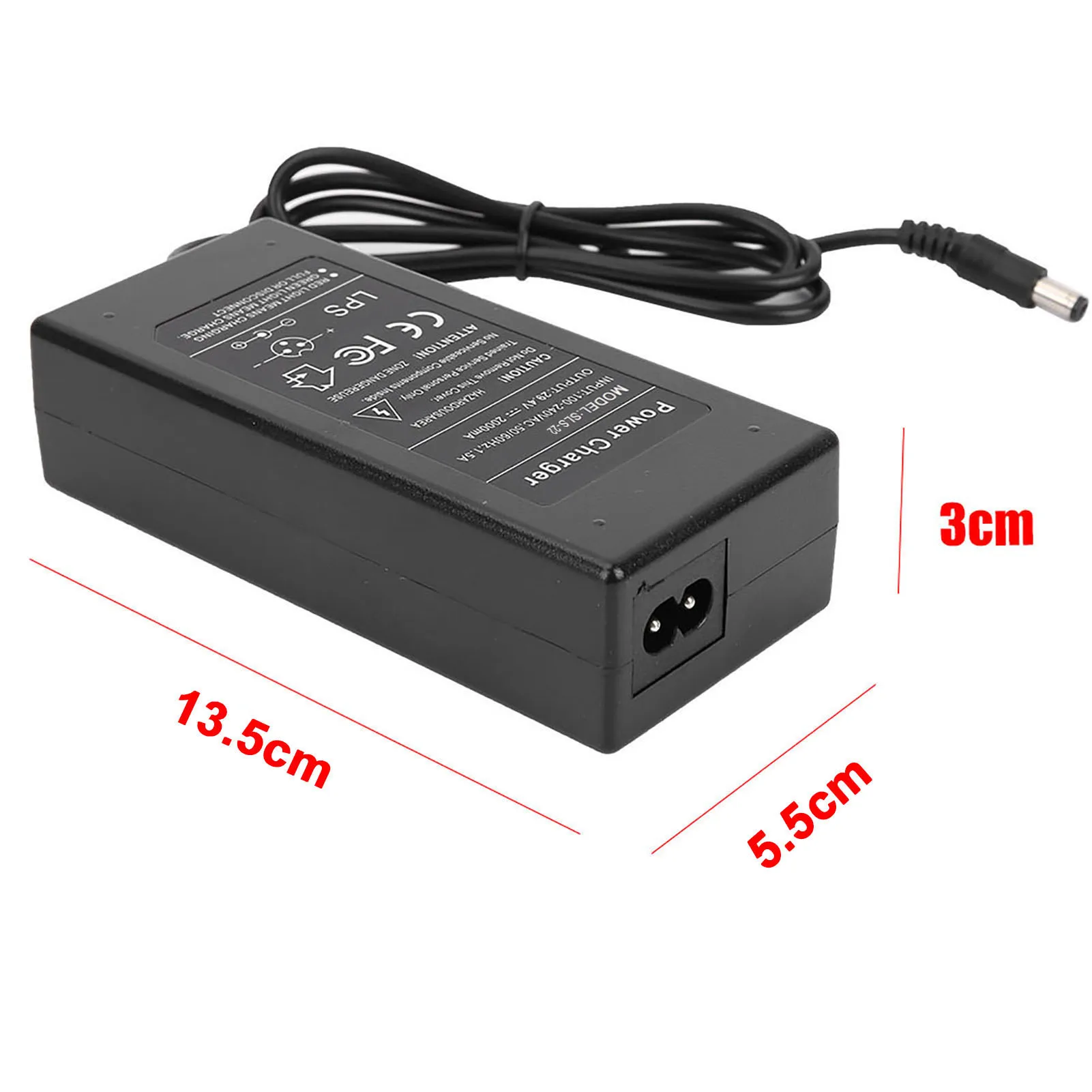 29.4 فولت 2000mA سكوتر كهربائي مهايئ شاحن شاحن بطارية استبدال ل 5.5 بوصة سكوتر كهربائي الملحقات الاتحاد الأوروبي التوصيل #6