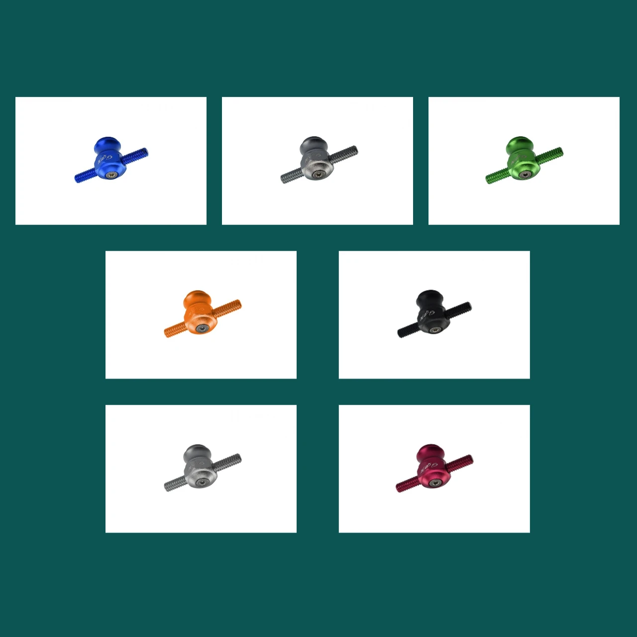 GPM aluminium reservewielvergrendeling voor LOSI 1/10 Baja Rey 1.0