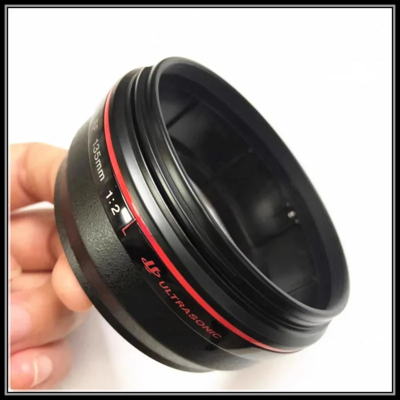 

Brand new original camera repair parts for Canon EF 135F2L lens front UV tube, UV ring, light shield bucket, bucket label