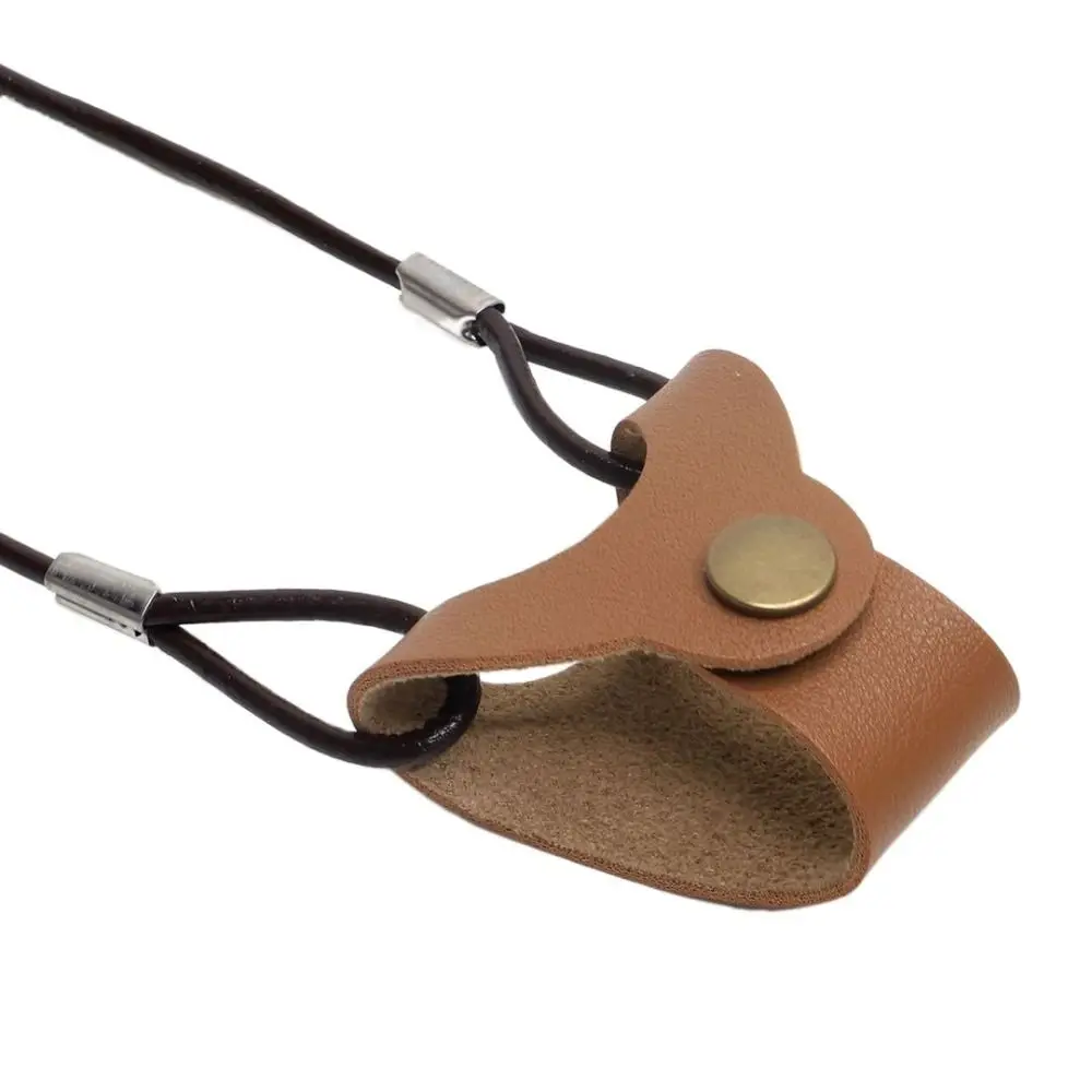 PU Leather Glasses Bag Anti Fall R Eyewear Cases Eyewear Hanging Neck Strap Glasses Storage Lanyard Glasses Protection Cover