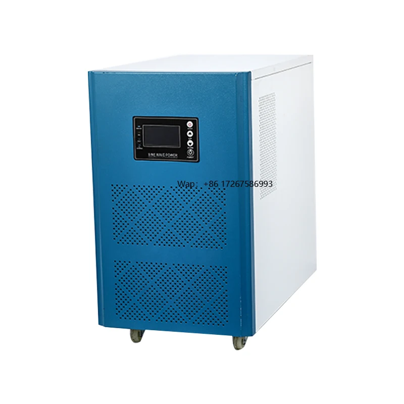 

Солнечный инвертор 7 кВт 8 кВт 10 кВт гибридный контроллер заряда солнечной батареи 60 А высокочастотный инвертор