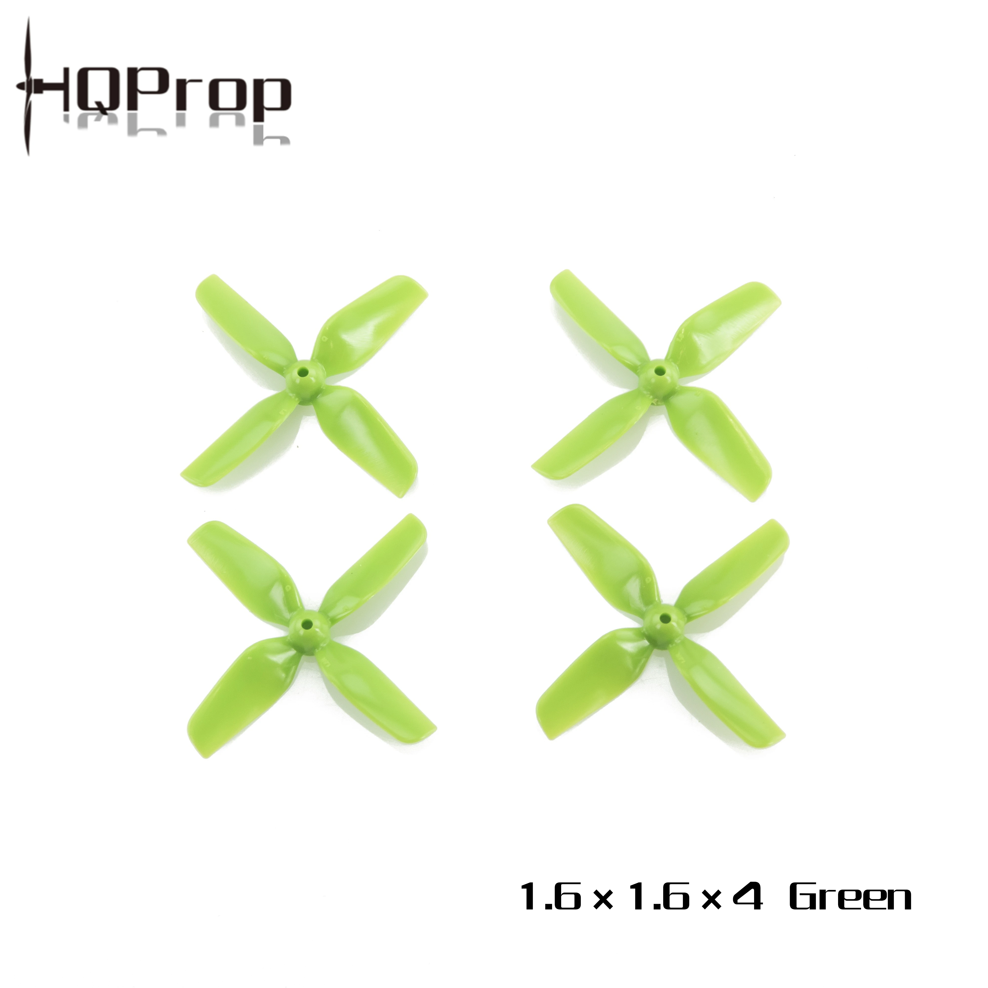 24pcs HQ HQPROP MWP Micro Whoop 1inch 40mm 1.6X1.6X4 -ABS 4-blades 1.5mm/1mm shaft DIA props Propellers Beta75 Mobula7