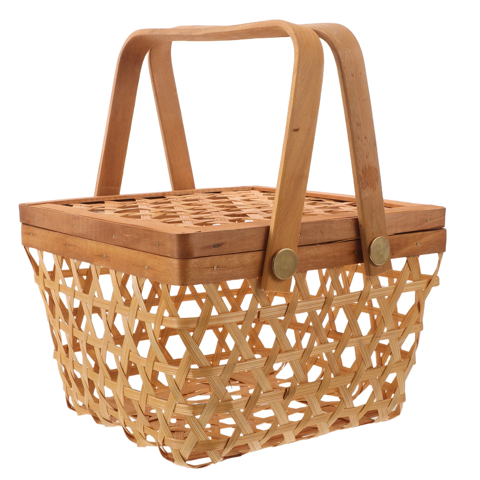 

Dragon Boat Festival Bamboo Basket Decorative Storage Traditional Craftsmanship Sturdy Material Dumpling Design Food