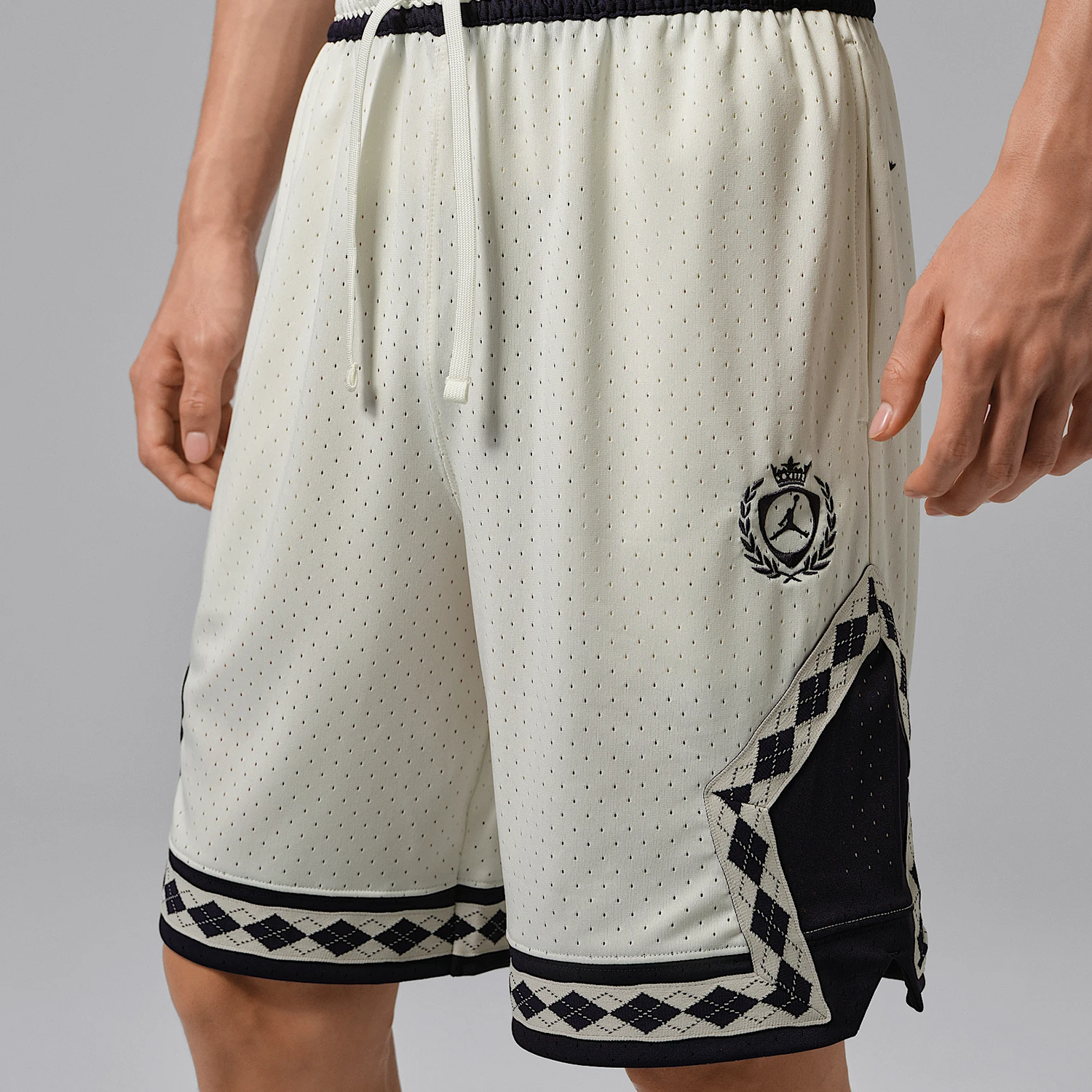 Nike genuine Jordan Dri FIT men's elastic lace up shorts IW1604-133