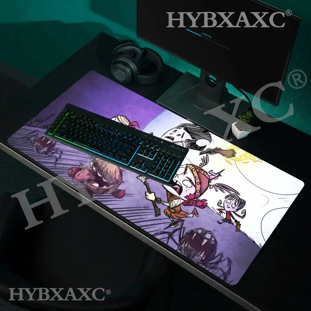 

HYBXAXC Mouse Pad Rubber Non-slip For Office Gaming Night Forest Moon Cartoon Desk Mat