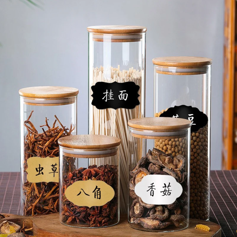 Zelfklevende Etiket Zelfklevende Sticker Waterdichte Duurzame Classificatie Blanco Label Sticker Kruidenpot Label Sticker