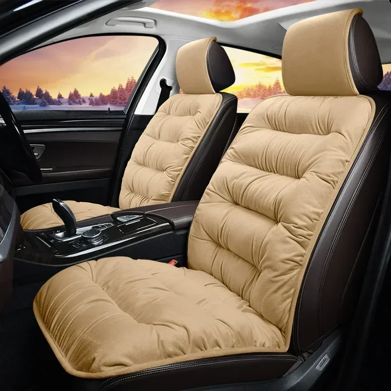 2023 New winter warm pad Soft non-slip pad Car seat pad Thick velvet car seat cover car interior accessories