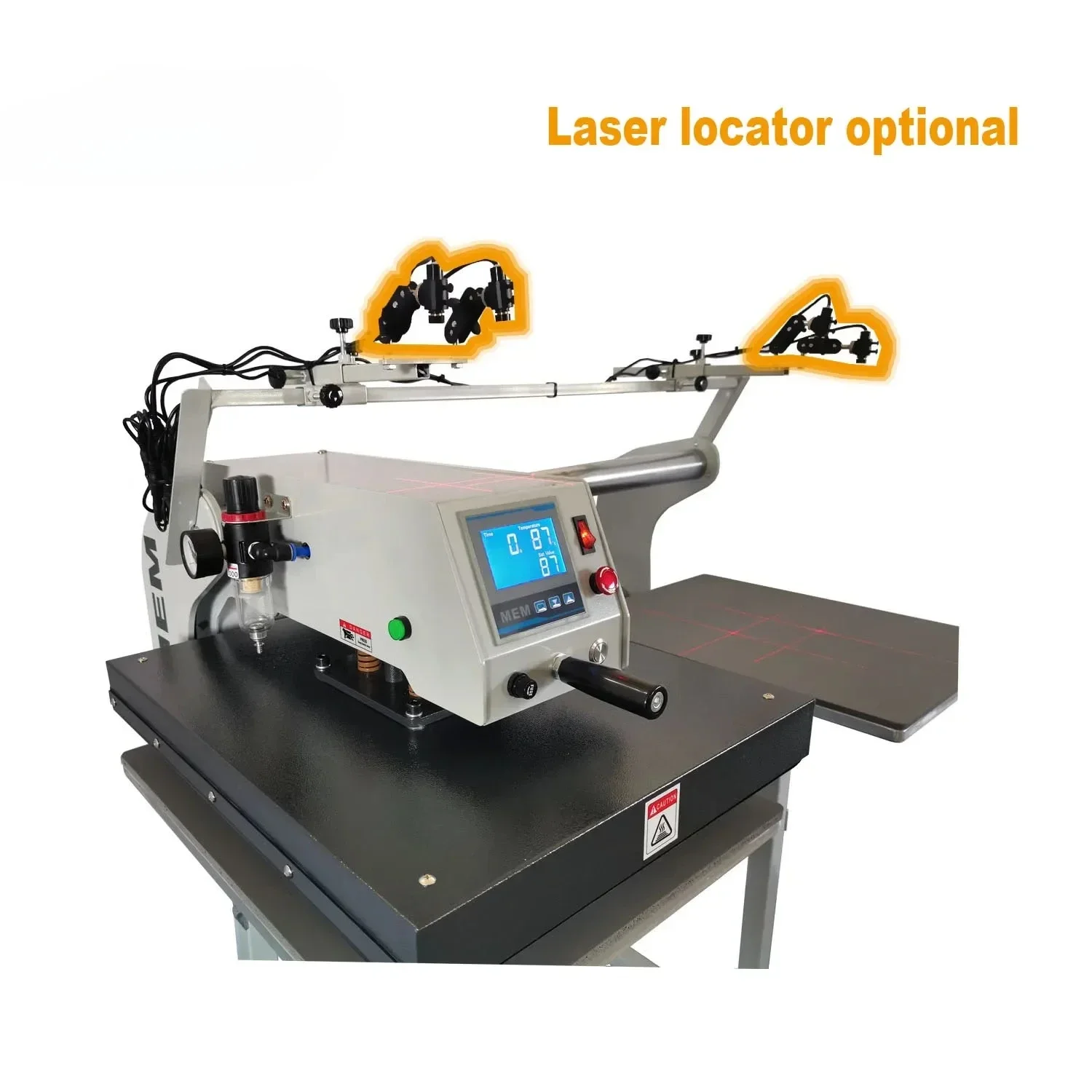 

High Quality T Shirt Printing Sublimation Machine 16x20 40x50cm Semi Automatic Double Station Pneumatic Heat Press Machine