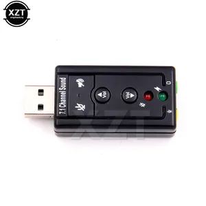 7.1 Kênh Tấm âm thanh ảo, USB 2.0 bên ngoài, mic âm thanh, bộ chuyển đổi Altifier, micrô, âm thanh nổi, 3,5mm, tai nghe, mới 8 Tấm âm thanh bán hàng chính 7.1 USB - 7