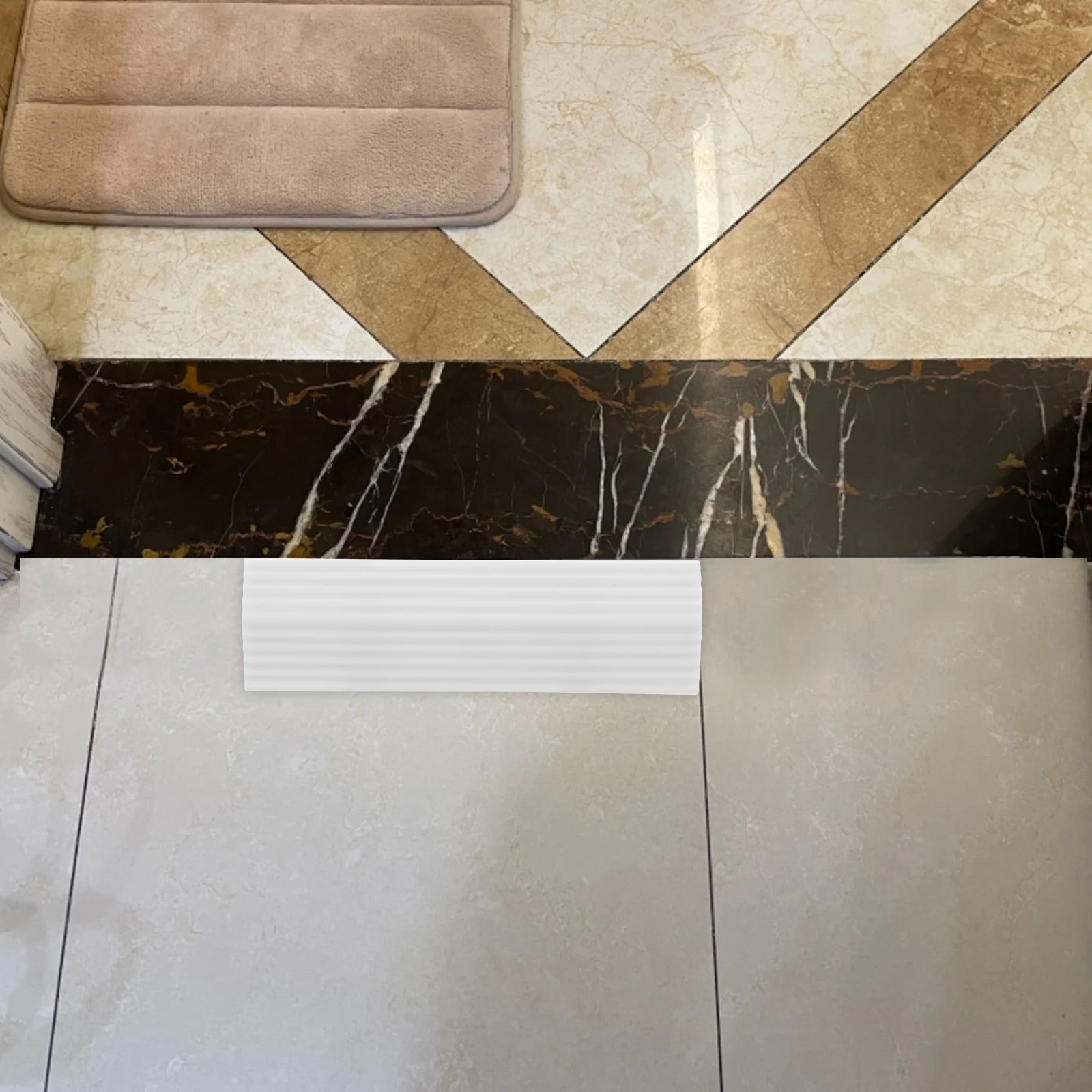 

Rubber Sweeping Robot Ramp Pad Durable Indoor Home Entry Ramp Mat for Vacuum Cleaner Home Ramps