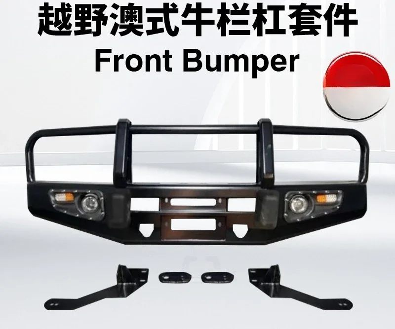 For Mitsubishi PAJERO V73 Front Bar Pump Handle Front Bar V73 Mitsubishi Bullpen Front Bumper