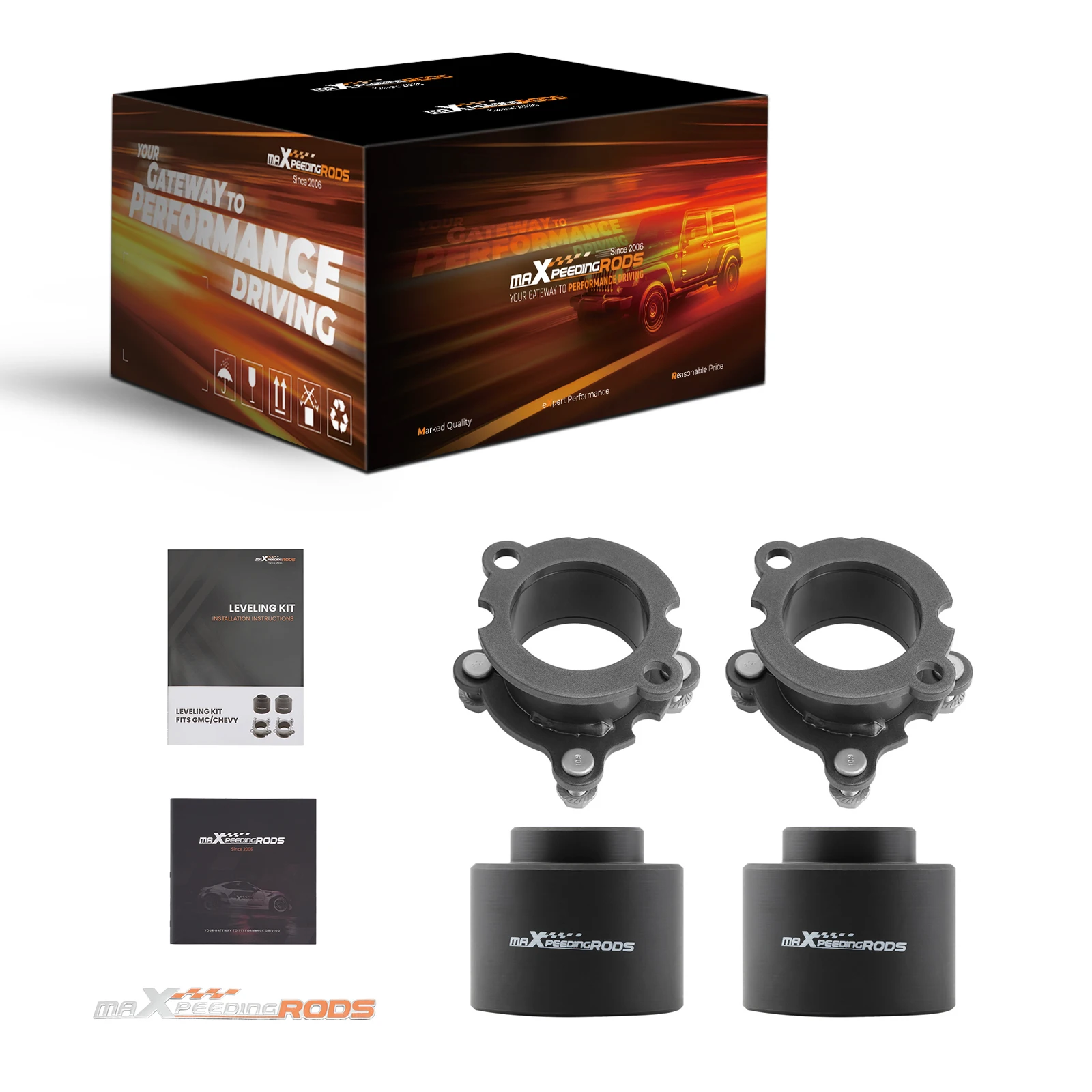 

Комплекты подъемного уровня спереди 3,5 дюйма сзади 2,5 дюйма для Chevy Trailblazer 2WD 4WD 2002-2009 гг.