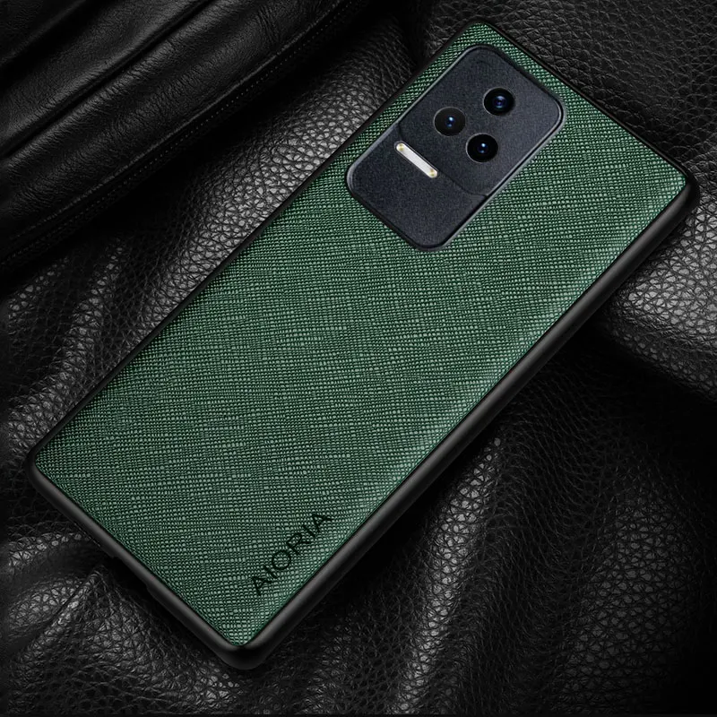 Case for Xiaomi Poco F4 5G, with simple and light cross pattern, phone case