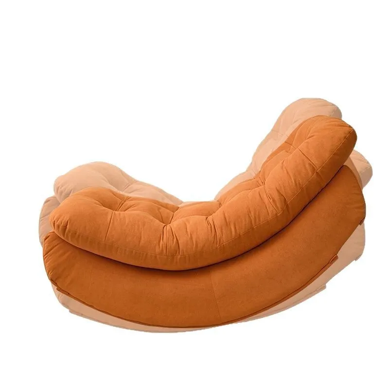 Moon rocking rocker lounge chair adult sleeping lazy living room balcony home single casual Internet celebrity sofa chair