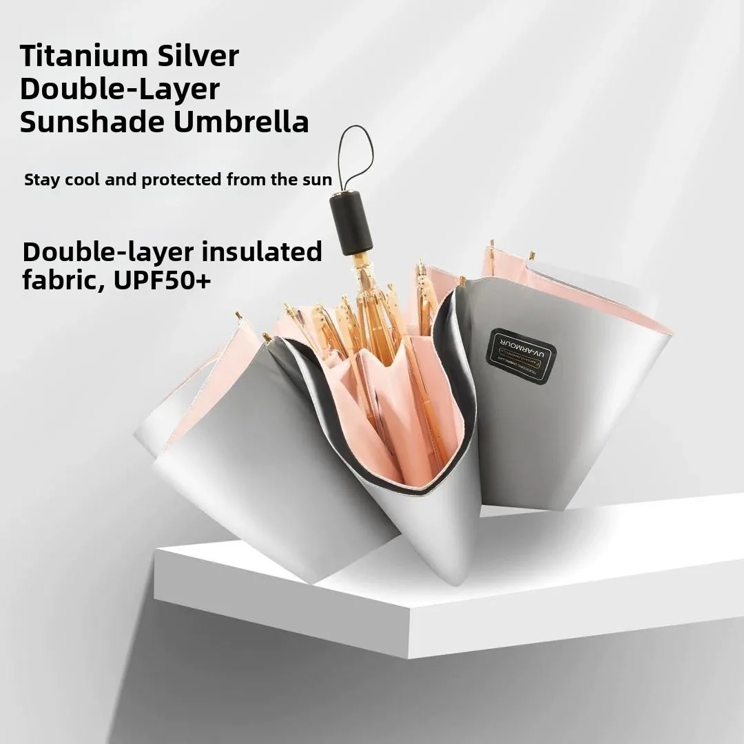 professional-sunshade-umbrella-uv-protection-double-layer-retro-women's-umbrella-high-aesthetic-value-rocking-lemon-brand