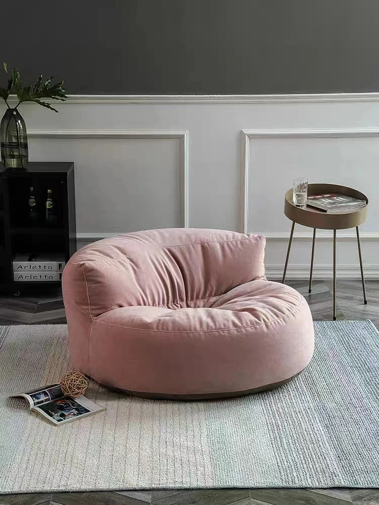 #Influencer Indoor Home Nook Pink Large Lazy Floor Sofa Lounge Bean Bag