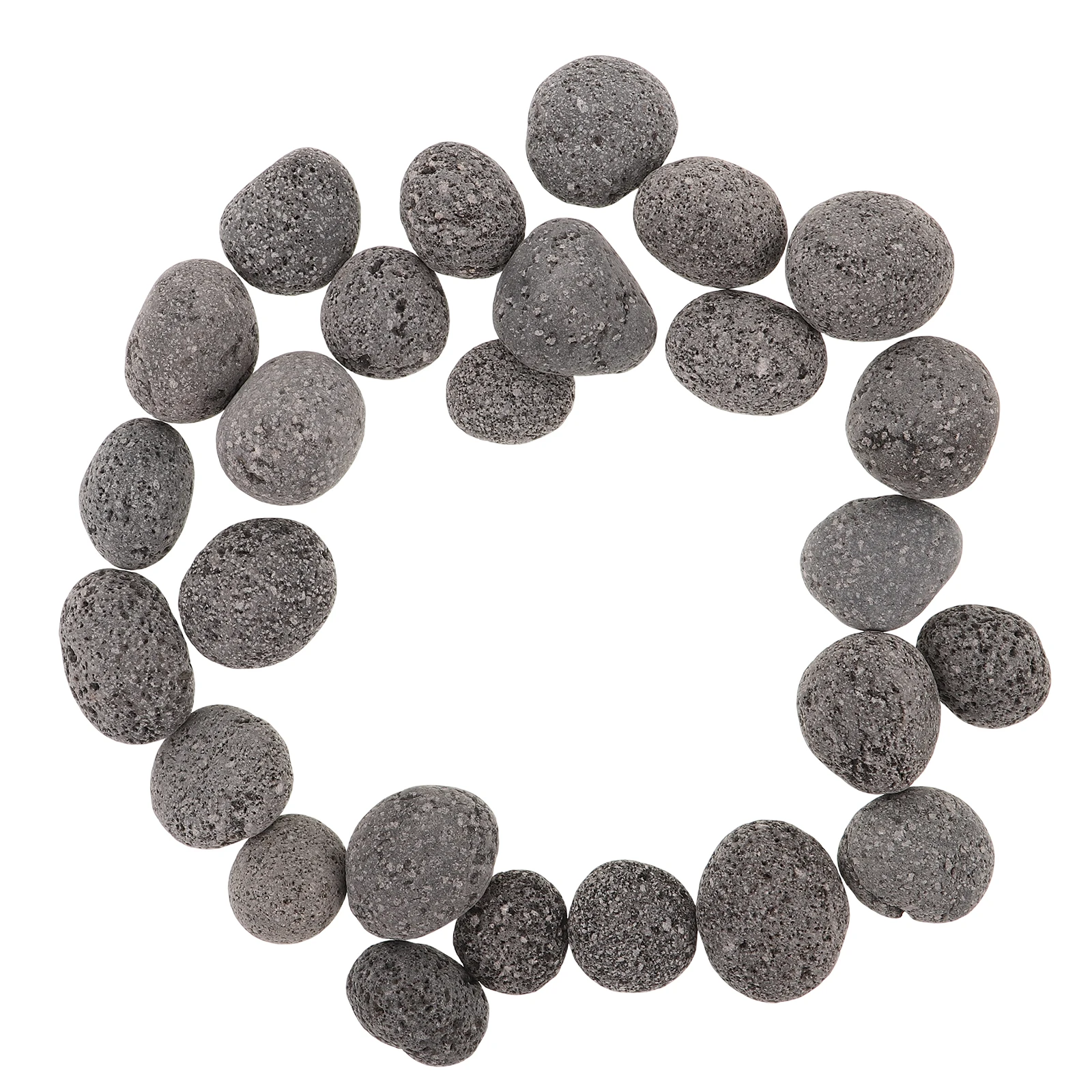 

1 Bag Sauna Heating Stones Natural Rocks for Steam Room Heater Dry Wet Sauna Portable Lava Fire Pit Replacement Indoor Outdoor