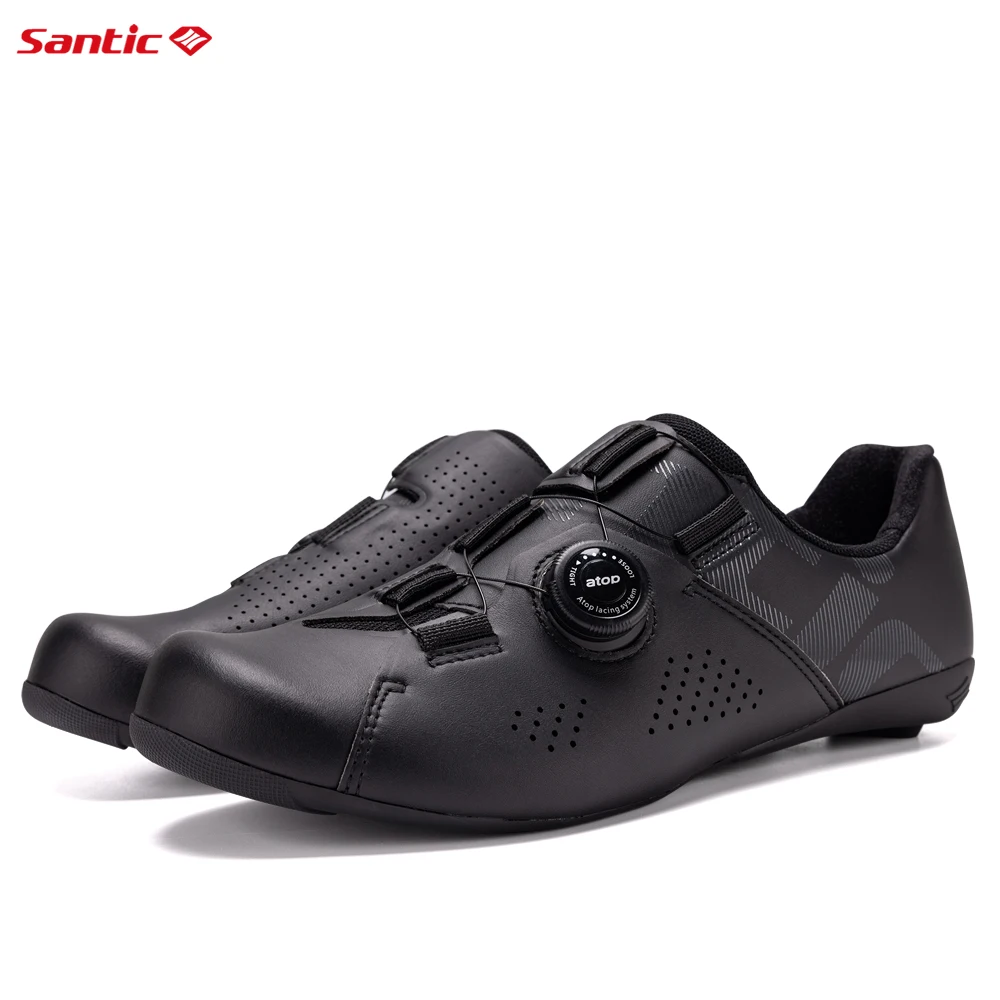 

Santic Cycling Shoes Unisex Road Bike Cycling Shoes Nylon Sole Road Bicycle Breathable WS23041