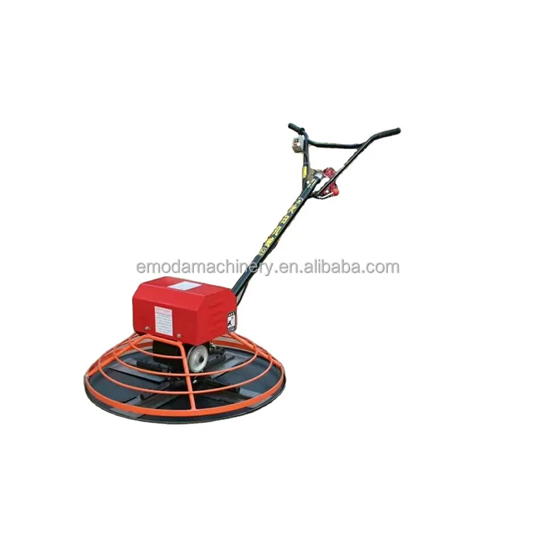 Machine de nivellement de sol en béton, polisseuse de sol en ciment, truelle électrique à marche manuelle