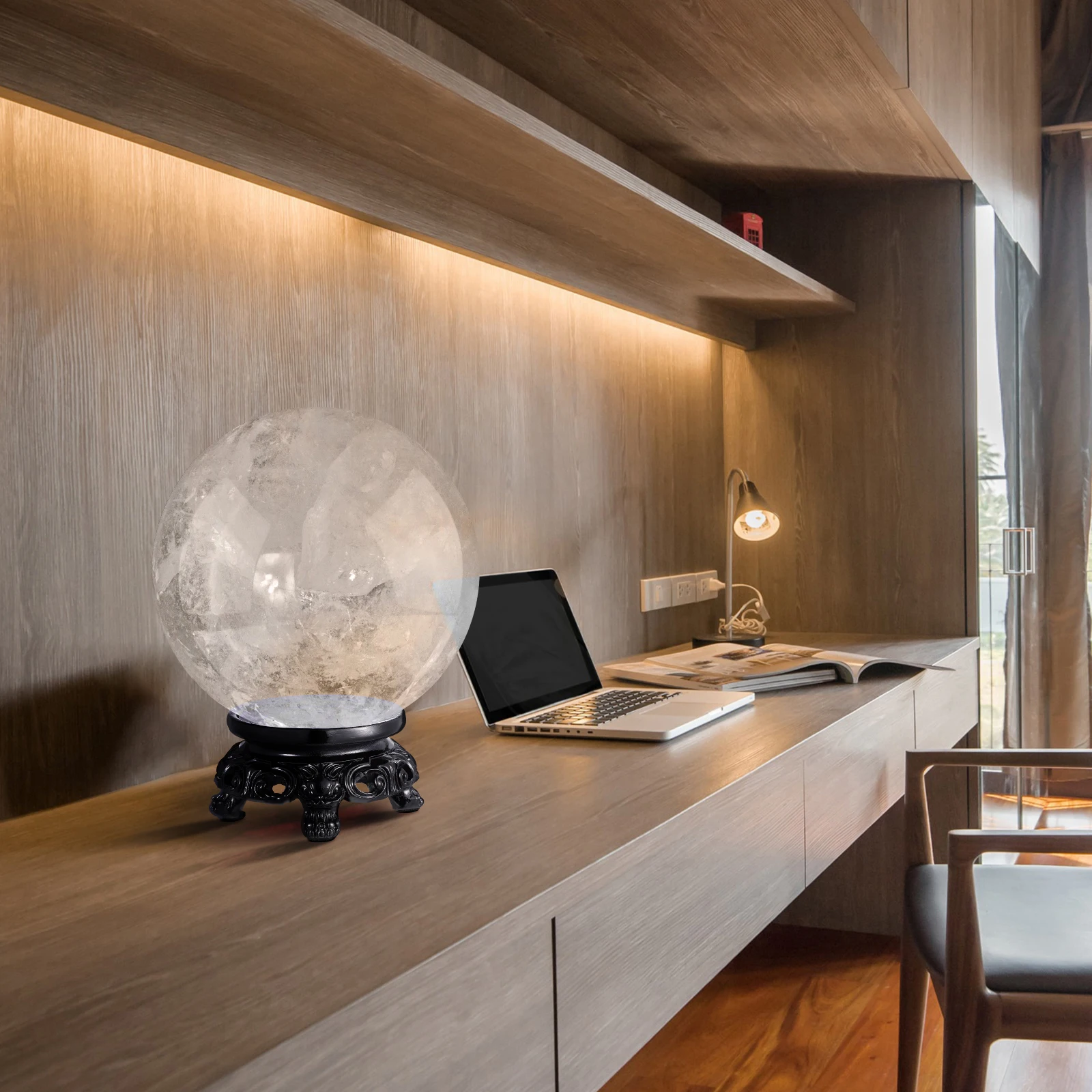 

1pcs Crystal Ball Stand Base Clear Resin Display Holder For Sphere Gazing Ball Home Decor Wedding Christmas Ornament Stone