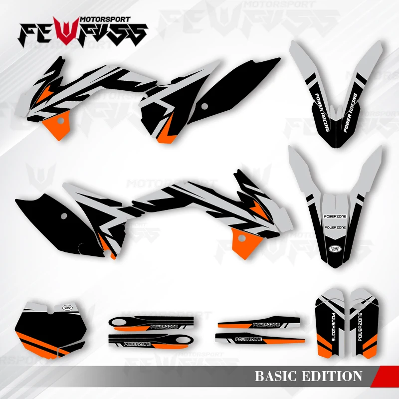 

Fewfuss Graphics Decals Stickers Motorcycle Background Custom For KTM SX85 SX 85 2013 2014 2015 2016 2017