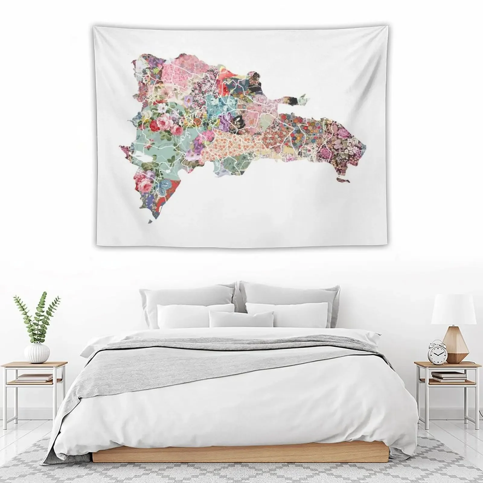 Dominican Republic Tapestry Wall Deco Room Aesthetic Decorative Wall Murals Tapestry image 4
