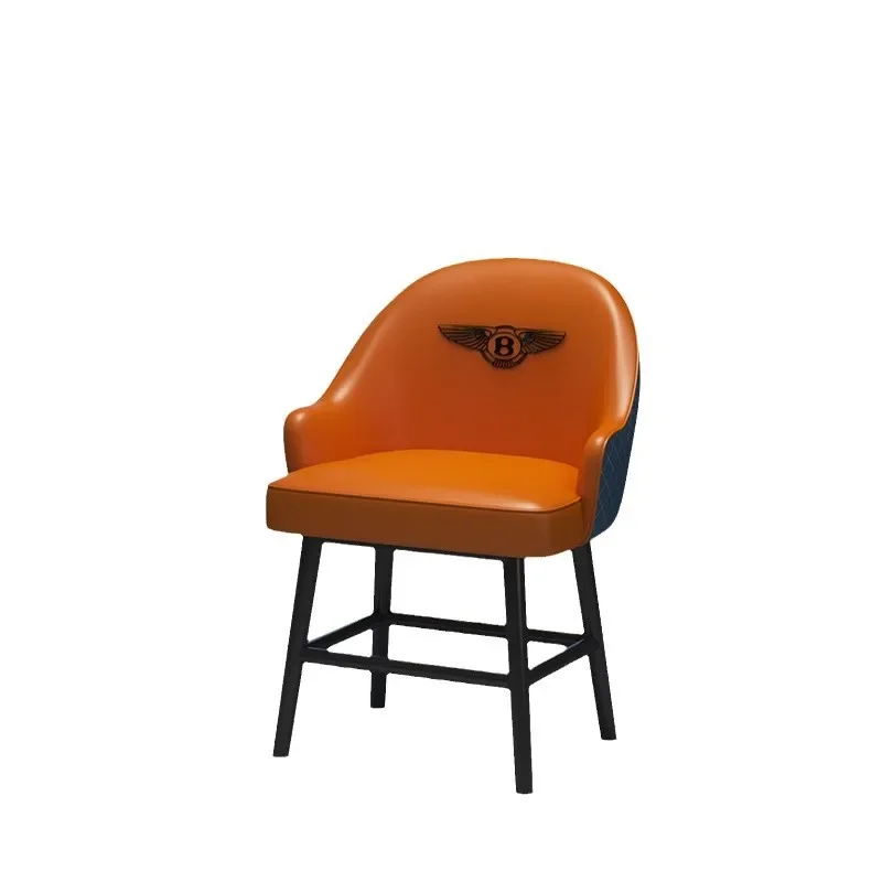 

Итальянский домашний свет, роскошный элитный обеденный стул, новый простой стул со спинкой, стол для переговоров в отеле и комбинация стульев Bentley chai