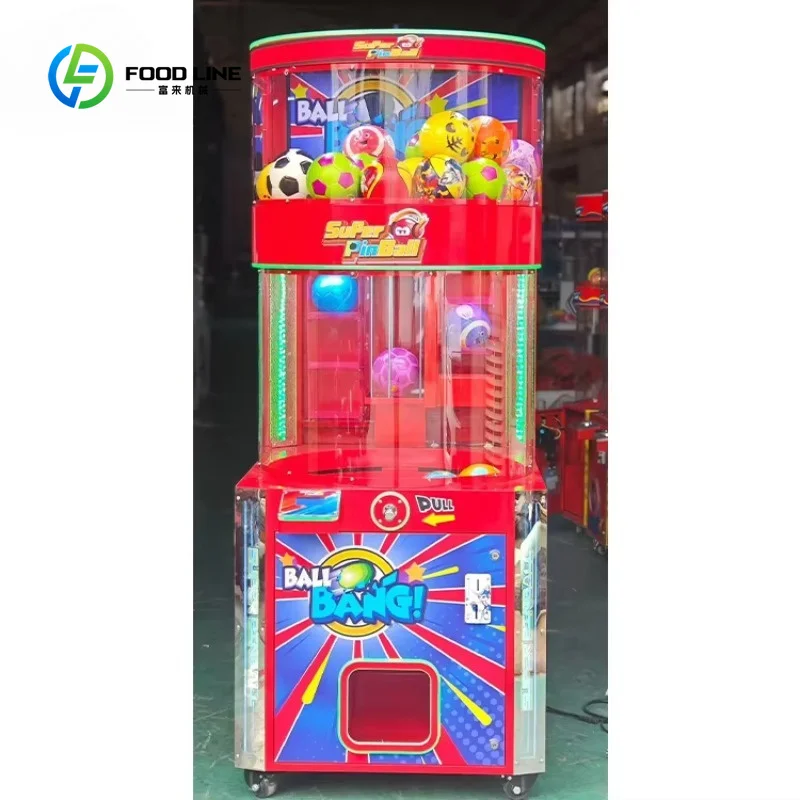 Customized Pinball Machine Coin-operated Arcade Gift Machine Metal Plastic Construction 1 Year Warranty English Language Support