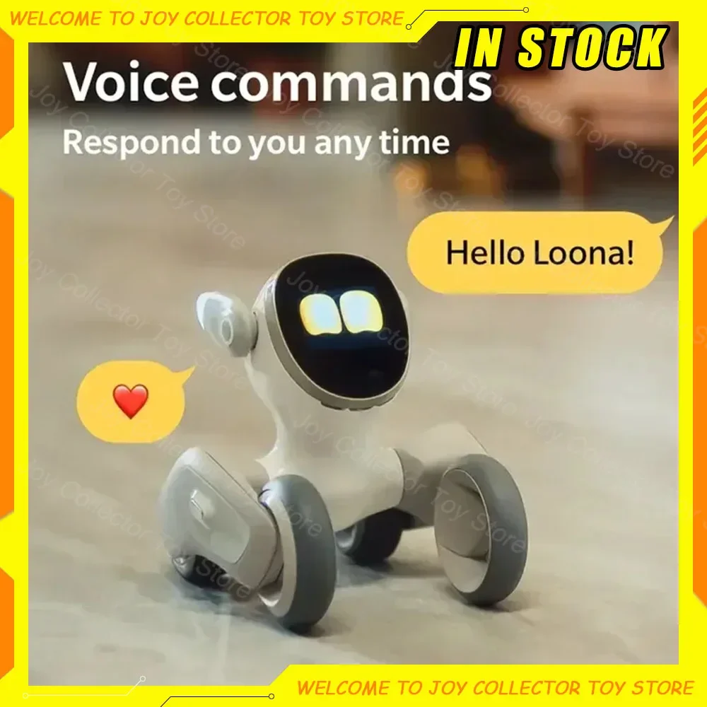 Loona Robot Dog Ai Pet Robot intelligente AI Compagno elettronico Cane Macchina intelligente Emozione Interazione vocale Robot Giocattoli