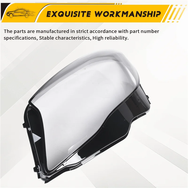 

For Mercedes Benz W156 GLA-Class 2015-2019 Fit Replacement Left Headlight Lens Cover Shell Lamp Shade Head Light Cover