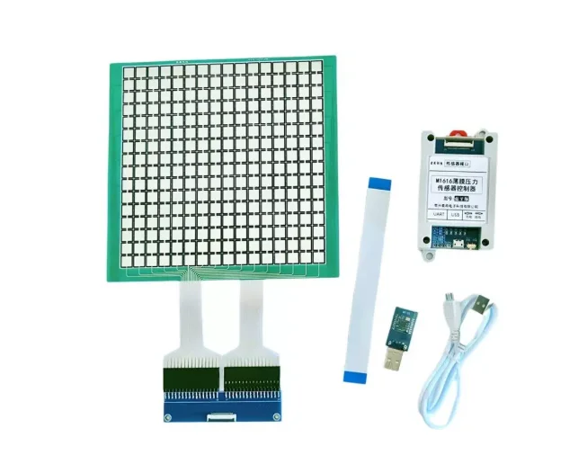 RX-M1616M Piezoresistive Array Distributed Flexible Thin Film Pressure Sensor Cushion Force Sensitive Tactile Sensing FSR