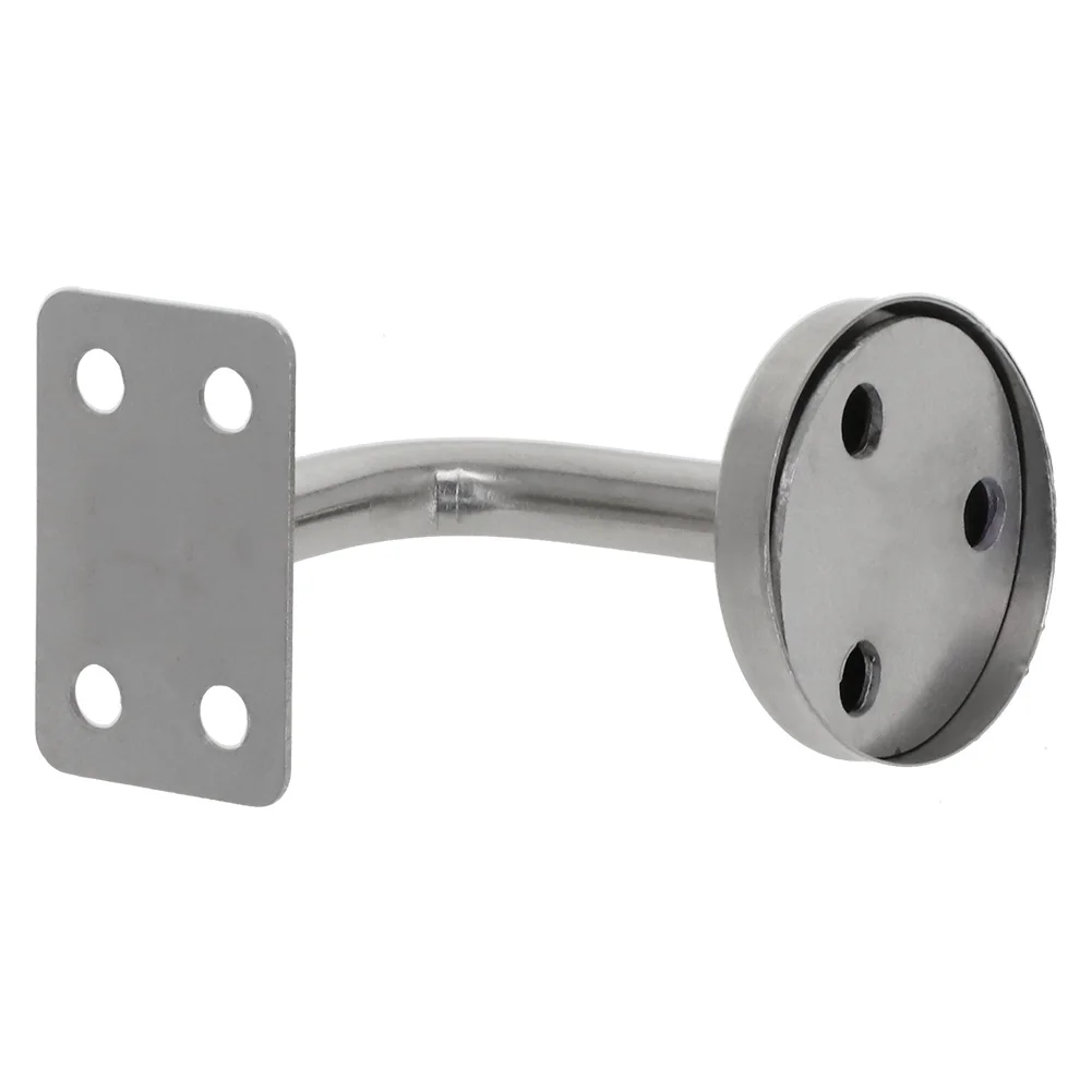 

2pcs Handrail Brackets for Wall Mounted Stair Bannister Support Made of Stainless Steel for Reliable Staircase Installation
