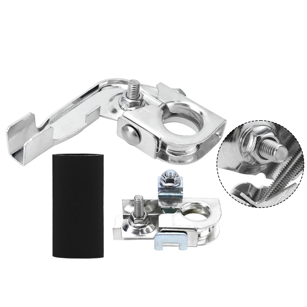 محطة بطارية إيجابية وسلبية مع أنابيب الانكماش الحراري لقطع غيار السيارات أطراف البطارية المعدات الكهربائية المقترنة