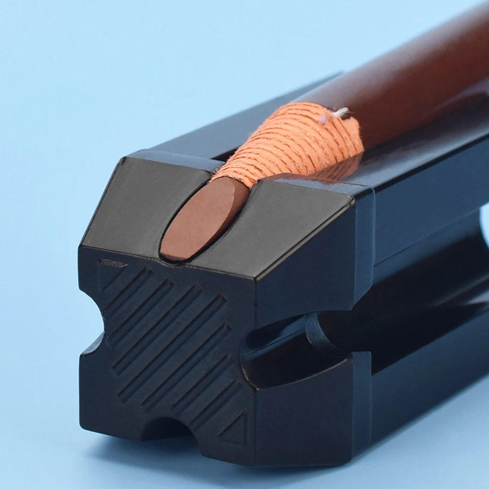 

4-Slot Eyebrow Pencil Sharpener Makeup Tool Multifunction Sharpener Portable Lightweight for Precise Pointed Tips