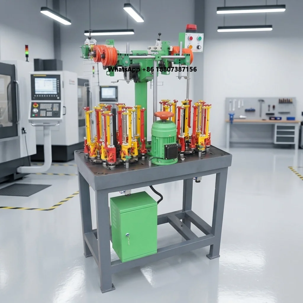Economic  80 Series  2- Head Rope and Belt High Speed  Braiding Machine