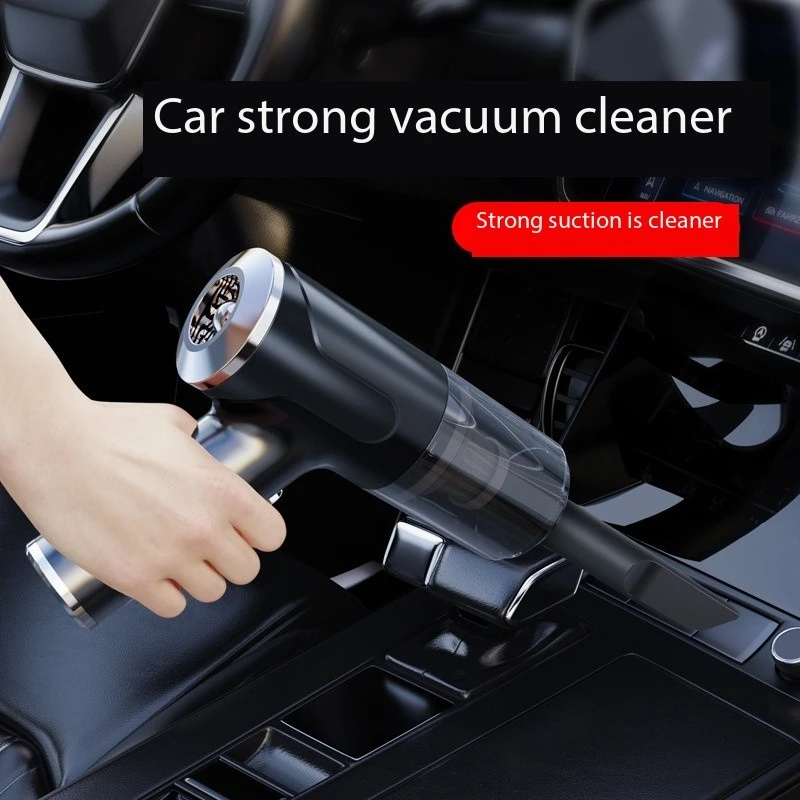 Portable Car Wireless Cleaner 8000PA Car Vacuum Cleaner Mini Cleaning Machine Strong Suction USB Handheld for Car Home Appliance